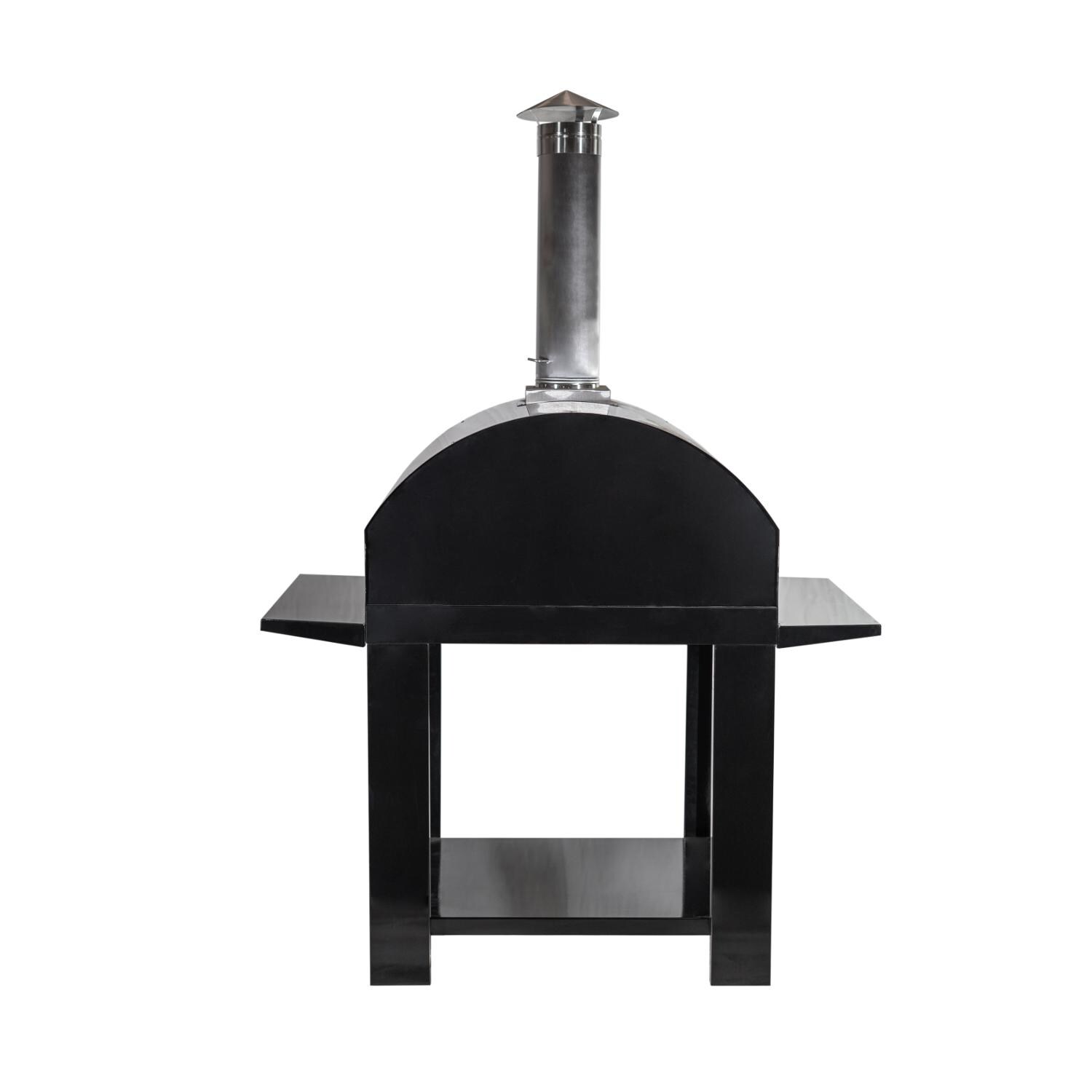 Nuke Pizzero Wood Fired Pizza Oven - OVENCT801 - Pizzero Pizza Oven Back Side View thumbnail