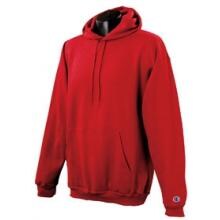 Champion 50/50 Hooded Pullover Sweatshirt Large - Red image