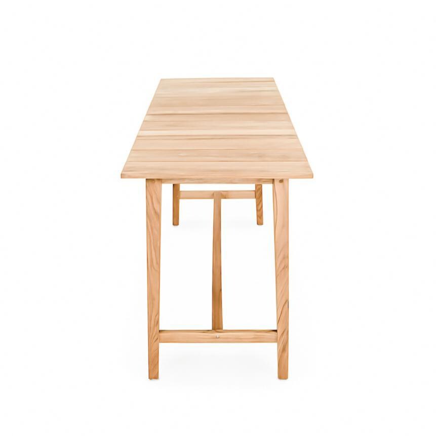 Teak + Table Friday Stool / Capri Bar 7-Piece - Tabletop - White Background thumbnail