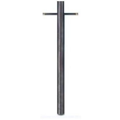 American Gas Lamp Works P99 7 Foot 9 Inch Black Steel 3 Inch Gas Light ...