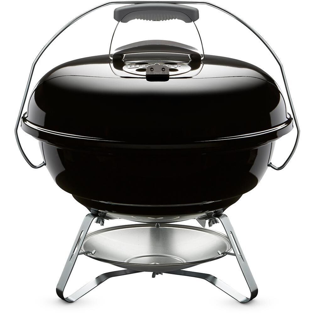 Weber 1211001 Jumbo Joe 18-Inch Portable Charcoal Grill - Front View - White Background thumbnail