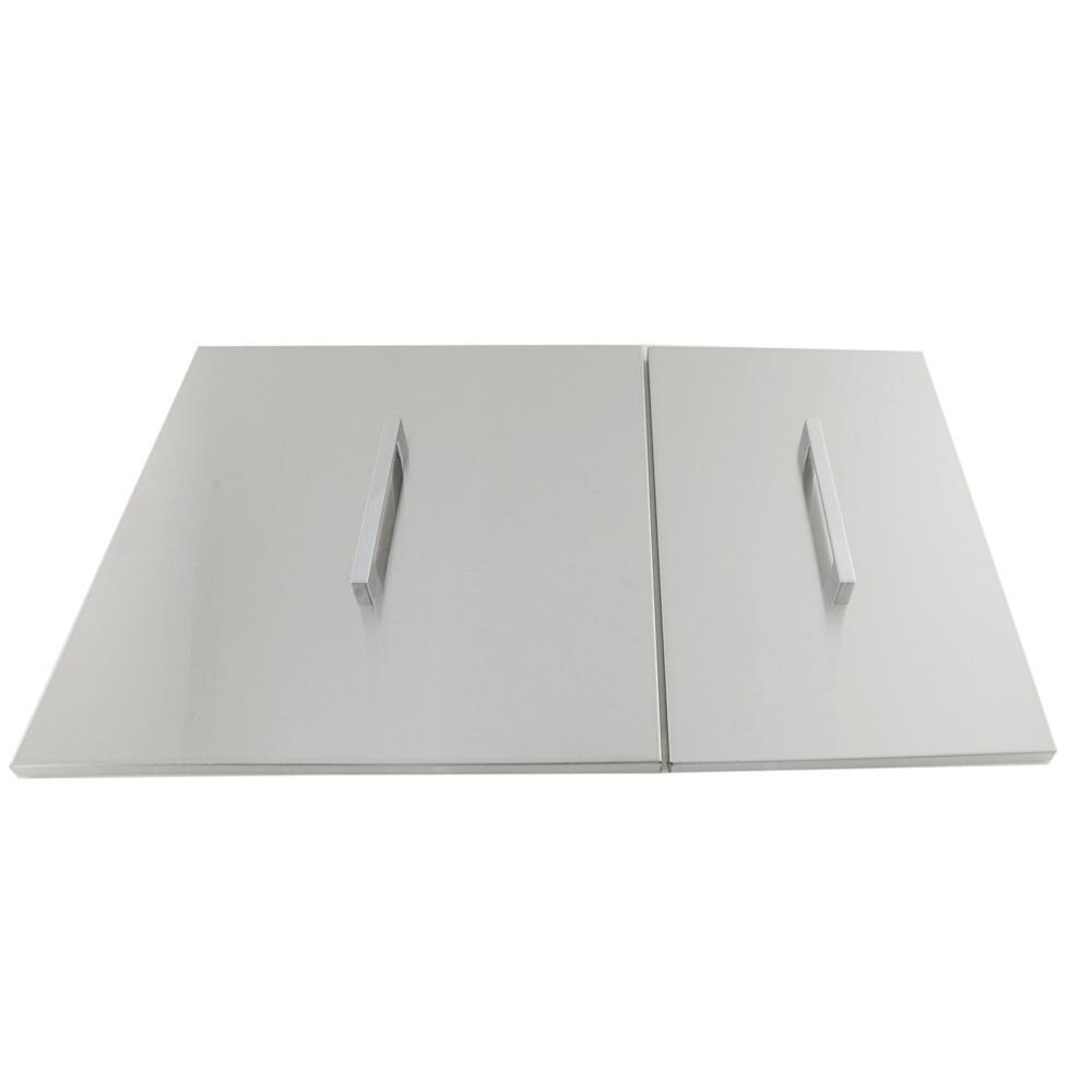 Sunstone B-SK34 Over/Under 34 X 12-Inch Height Double Basin Sink W/2 Covers - Covers Only thumbnail