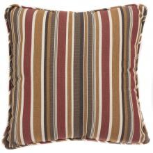 Sunbrella Brannon Redwood Outdoor Throw Pillow W/ Piping By Lakeview Outdoor Designs - 18 X 18 image