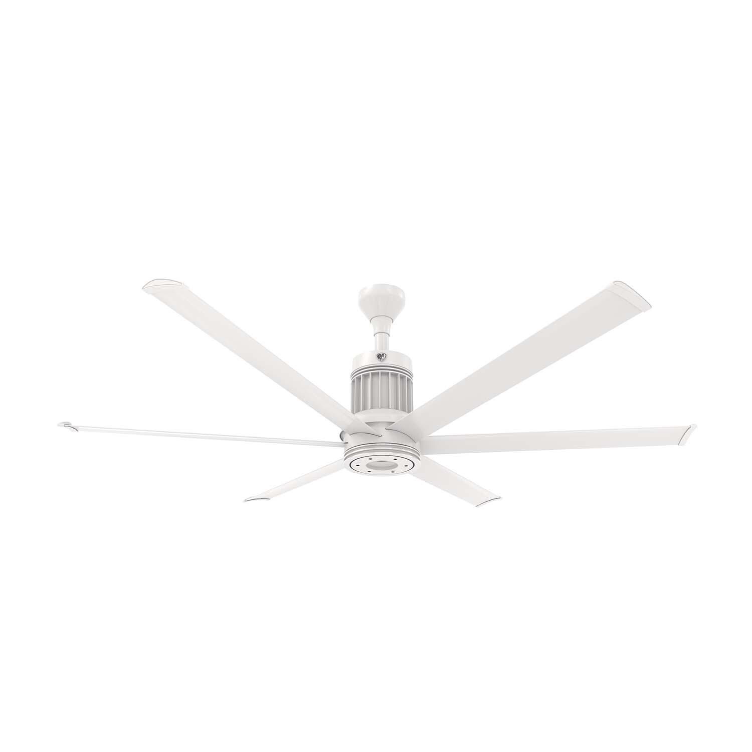 Big Ass Fans MK-I61-061906A729I06 72-Inch i6 Ceiling Fan Universal Mount W/6-Inch Ext Tube White thumbnail