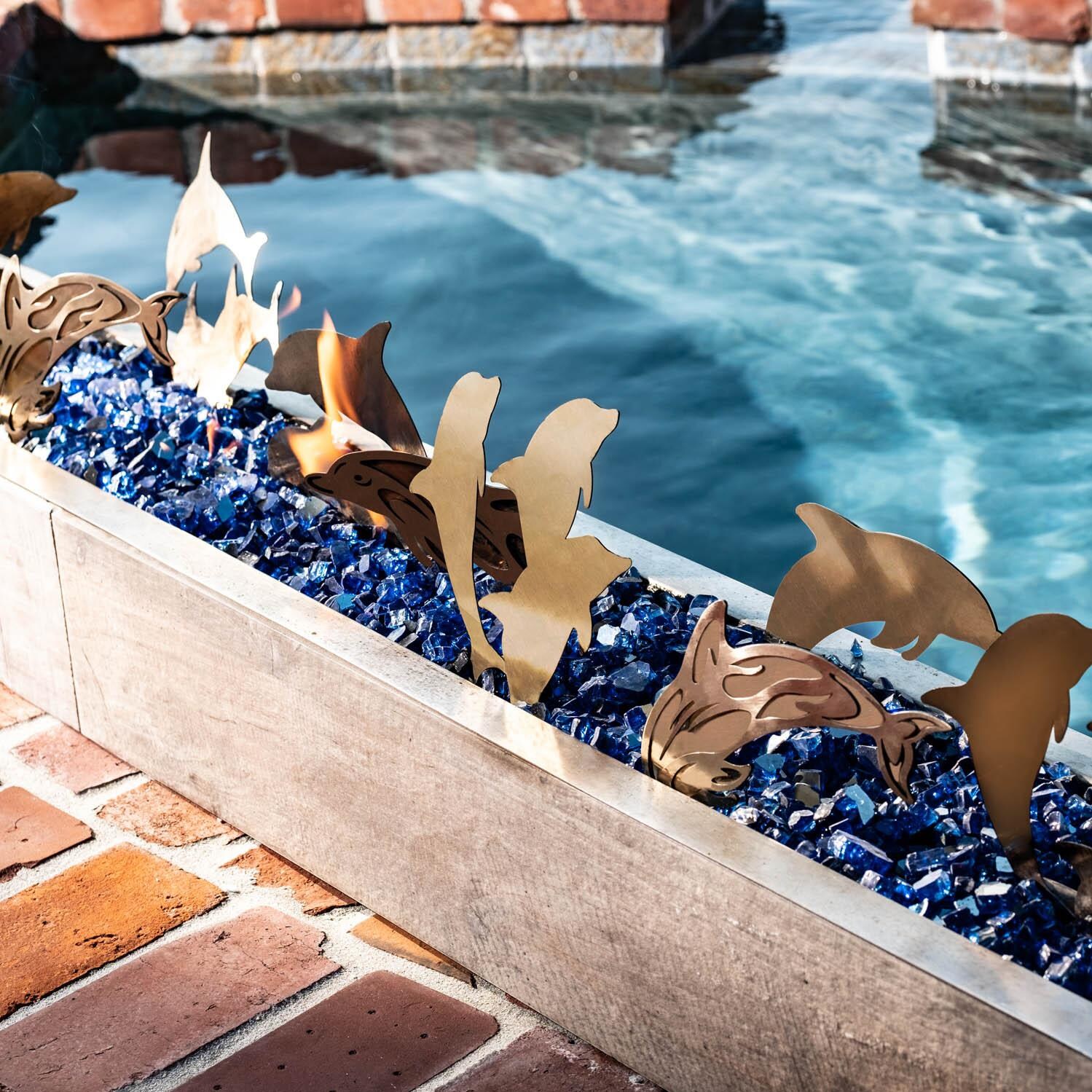 Alpine Flame Fire Pit Ornaments