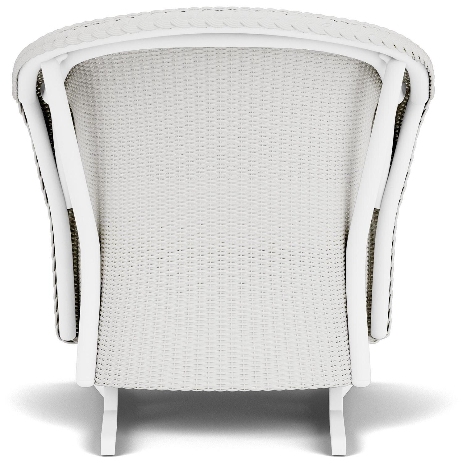 Lloyd Flanders Reflections 3-Piece Seating Set W/ Spring Rockers in Matte White Finish - Spring Rocker Back thumbnail