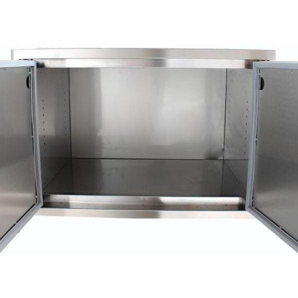 Blaze BLZ-DRY-STG2-SC 32-Inch Sealed Dry Storage Pantry w/ Shelf - Doors Open thumbnail