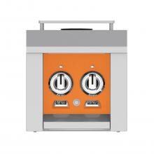 Hestan Built-In/Cart Mounted Natural Gas Double Side Burner - Citra - AGB122-NG-OR image