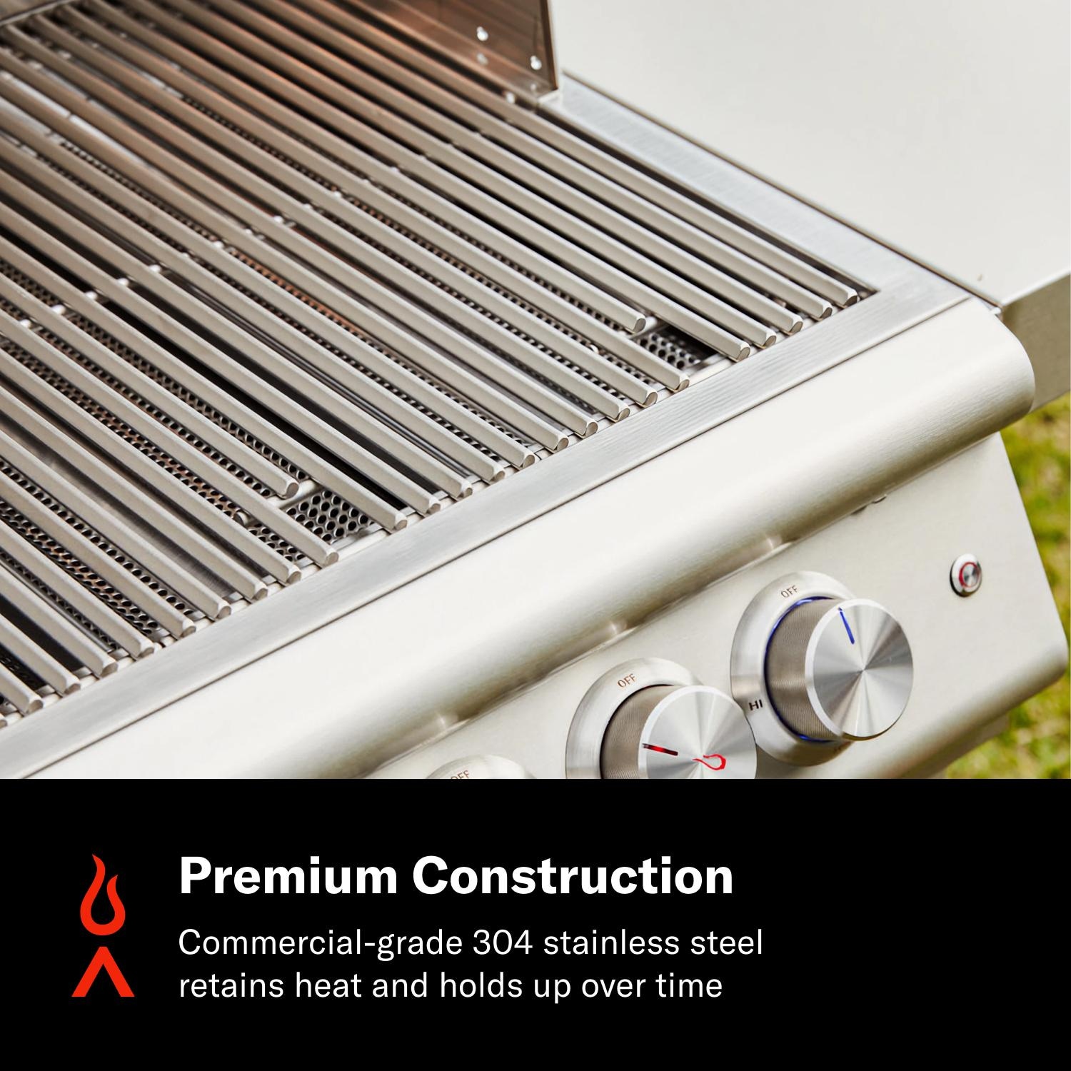 Blaze BLZ-5LTE3-LP Freestanding Propane Grill - Premium Construction - Detail thumbnail