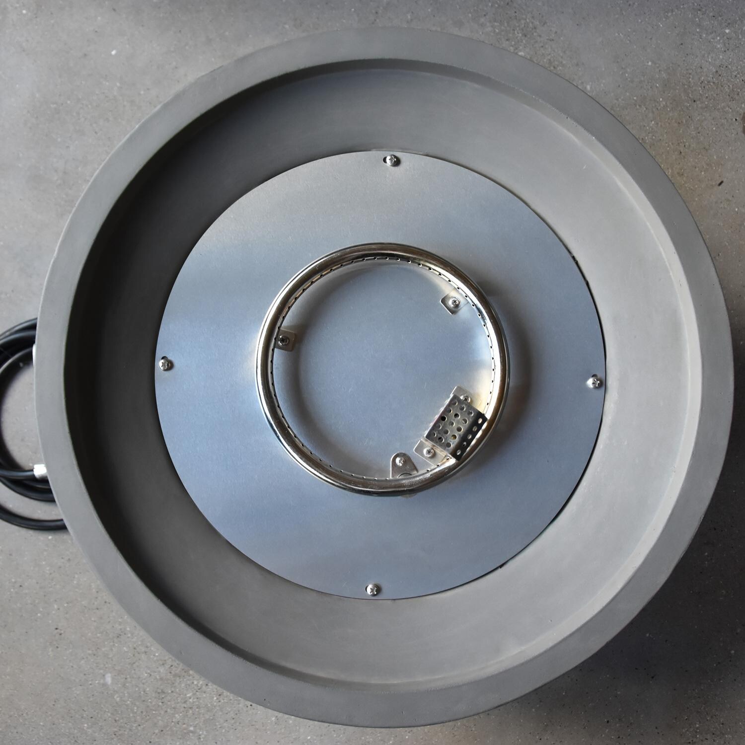 Elementi OFG116-NG Modeno Nantucket 26-Inch Natural Gas Fire Bowl - Top View thumbnail