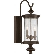 Savoy House Palmer Two Light 24-Inch Wall Lantern - Walnut Patina - 5-1220-40