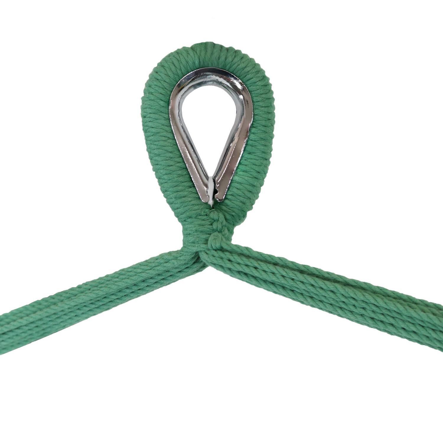 Ultimate Patio Extra Large Hanging Caribbean Hammock Chair - Jungle Green - Hanging Loop thumbnail