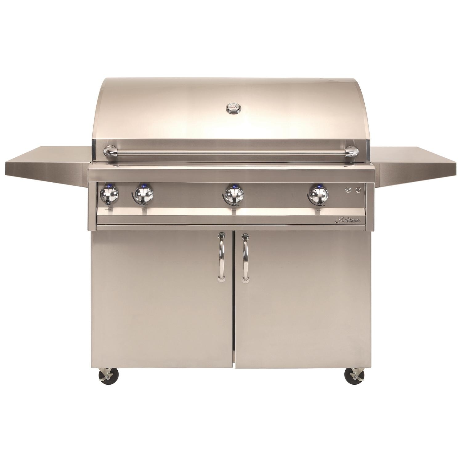 Artisan Professional 42-Inch 3-Burner Freestanding Natural Gas Grill With Rotisserie - ARTP-42C-NG