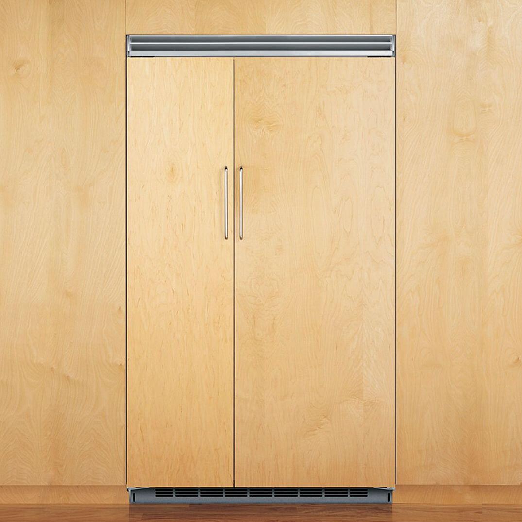 Viking Professional 5 Series 48-Inch Built-In Side-by-Side Refrigerator/Freezer - Shown Built-In With Matching Cabinetry thumbnail