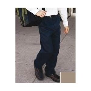 French Toast School Uniform Boys Flat Front Double Knee Twill Pant 16
