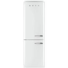 Smeg 50s Retro Style 11.7 Cu. Ft. Bottom Freezer Refrigerator - White - Left Hinge - FAB32UWHLN image