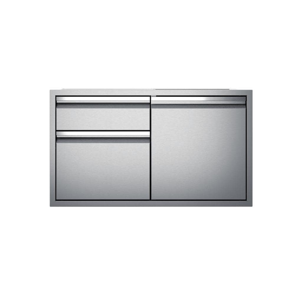 Twin Eagles 36-Inch Stainless Steel Access Door & Double Drawer Combo - TEDD362-B