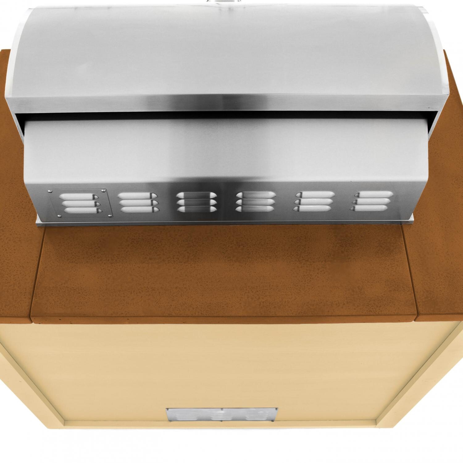 Overhead View To Show Mission Tan Countertop thumbnail