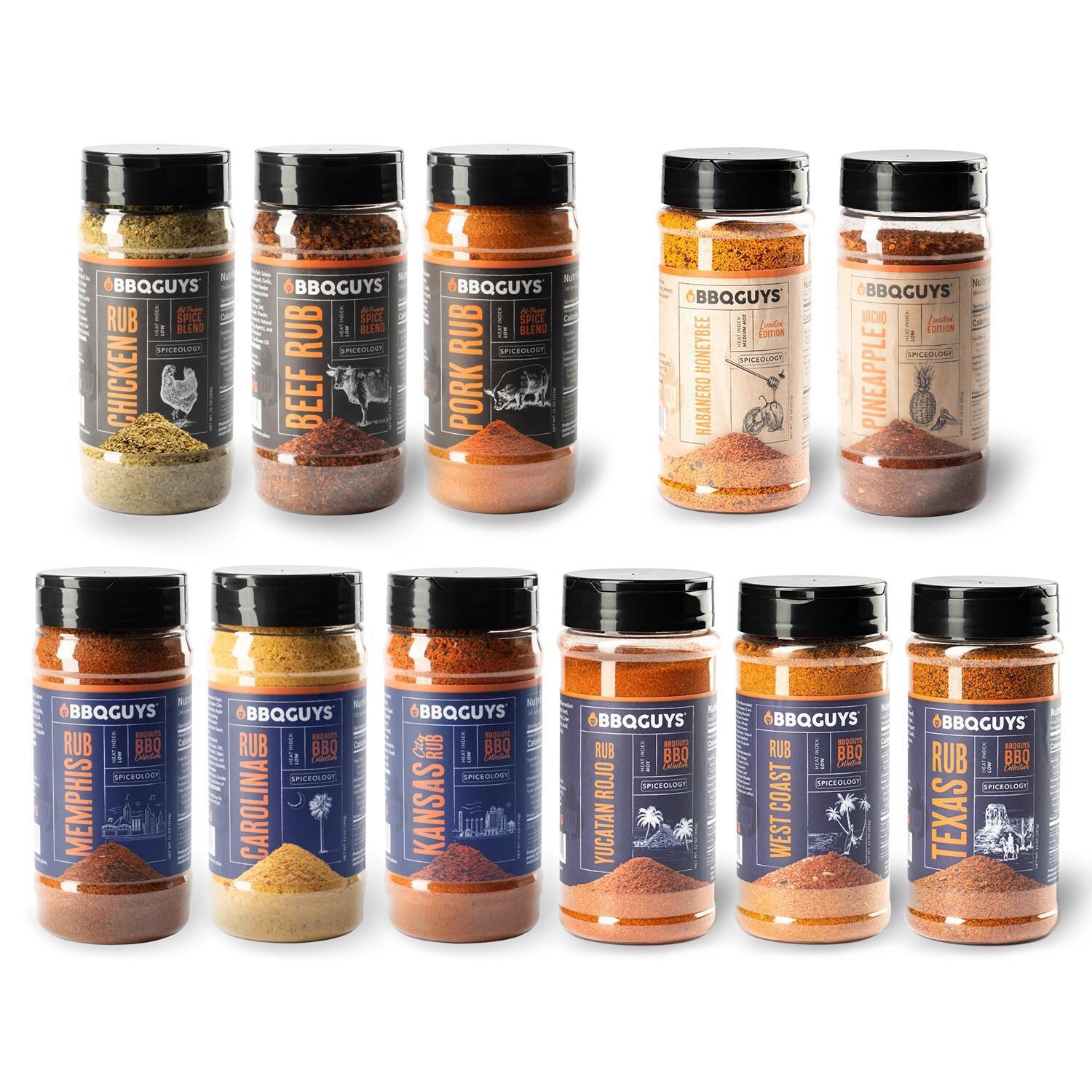 BBQGuys Signature x Spiceology Complete Collection Rub Variety Pack thumbnail