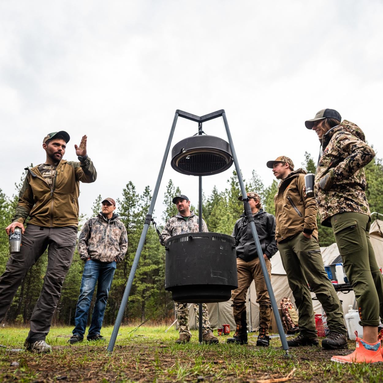 Burch Barrel 50002-GM-OS Burch Barrel V2 Grill - Camping thumbnail