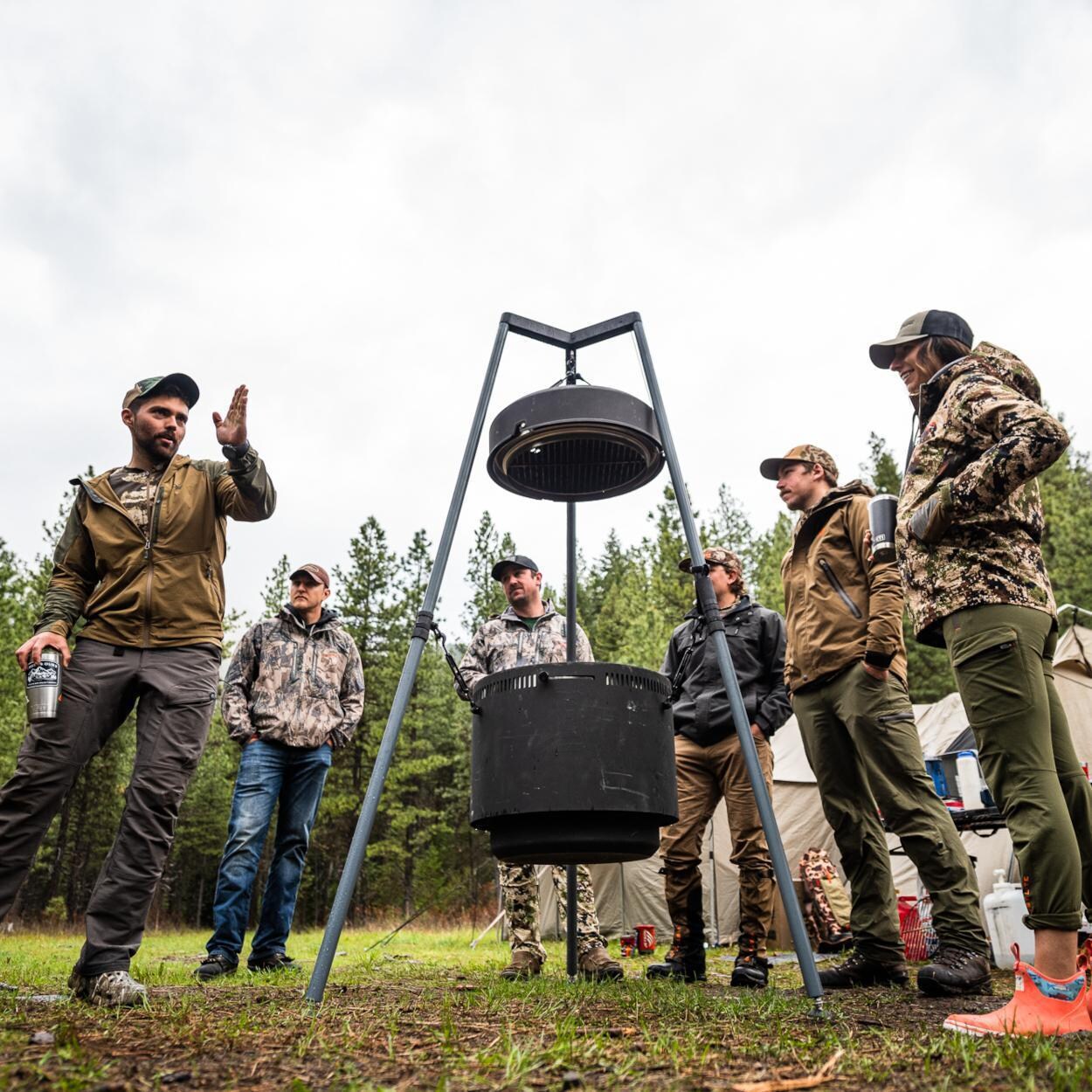 Burch Barrel 50002-GM-OS Burch Barrel V2 Grill - Camping thumbnail