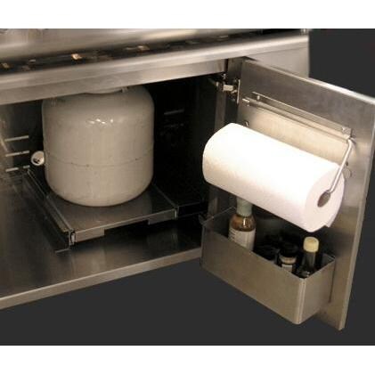 Cal Flame A-La-Cart Plus - Inside View Of Cart thumbnail