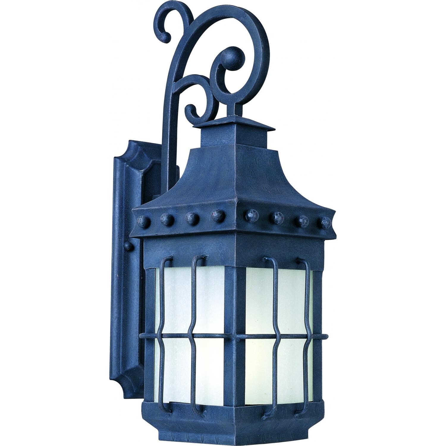 Maxim Nantucket EE One Light 23-Inch Outdoor Wall Light - Country Forge - 86084FSCF image