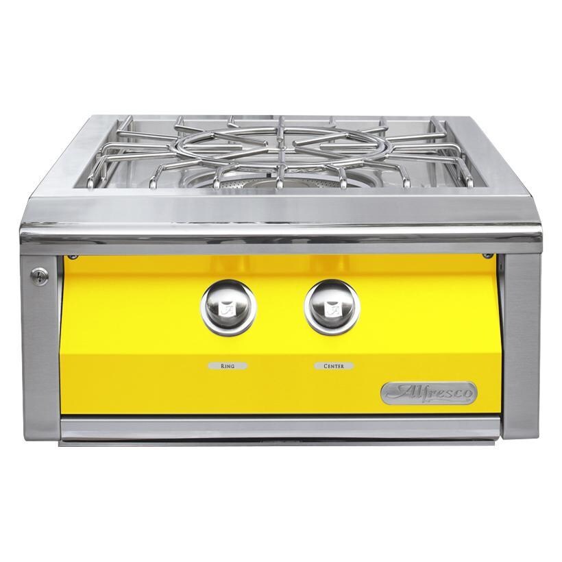 Alfresco Grills AXEVP-LP-S1023 Alfresco 24-Inch Propane Versa Power Cooking System in Traffic Yellow thumbnail