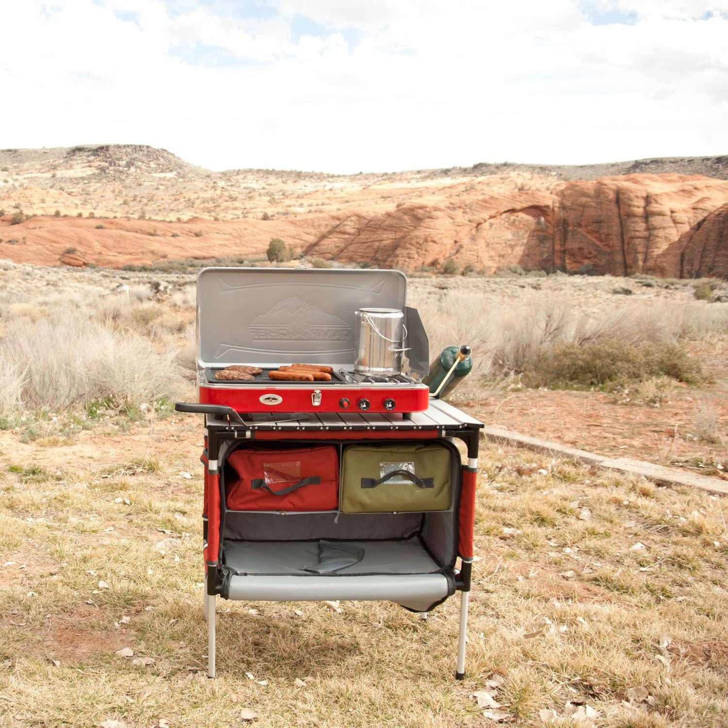 Camp Chef MSTAB Sherpa Camp Table & Organizer - Lifestyle thumbnail
