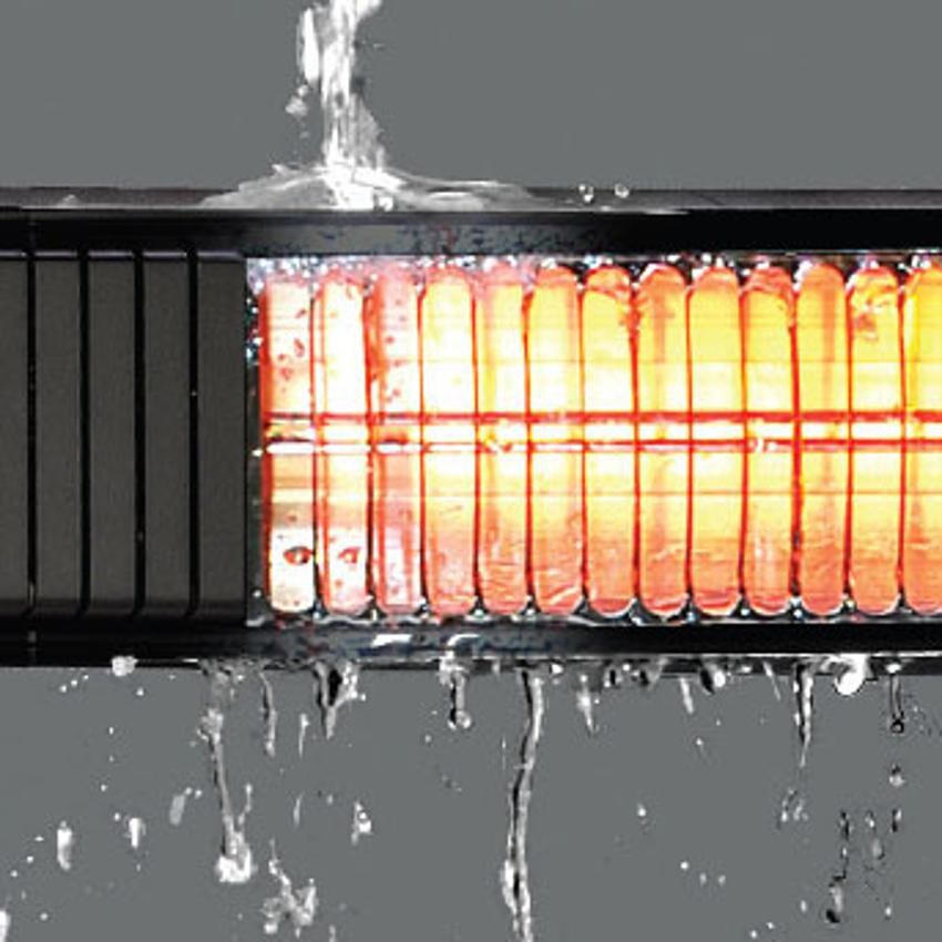 Aura Carbron Series Electric Patio Heater - Water Resistance thumbnail