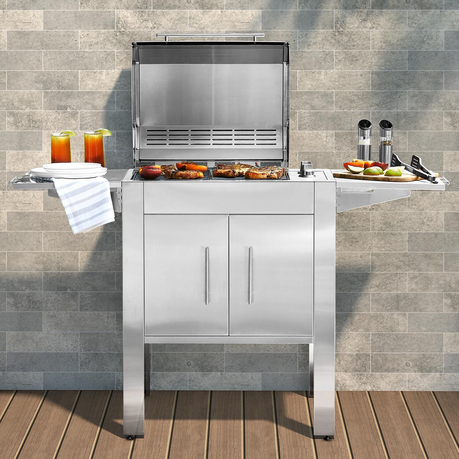 Kenyon C70416 Texan Knob Control 3000 Watt Electric Grill - 240V - In Use thumbnail