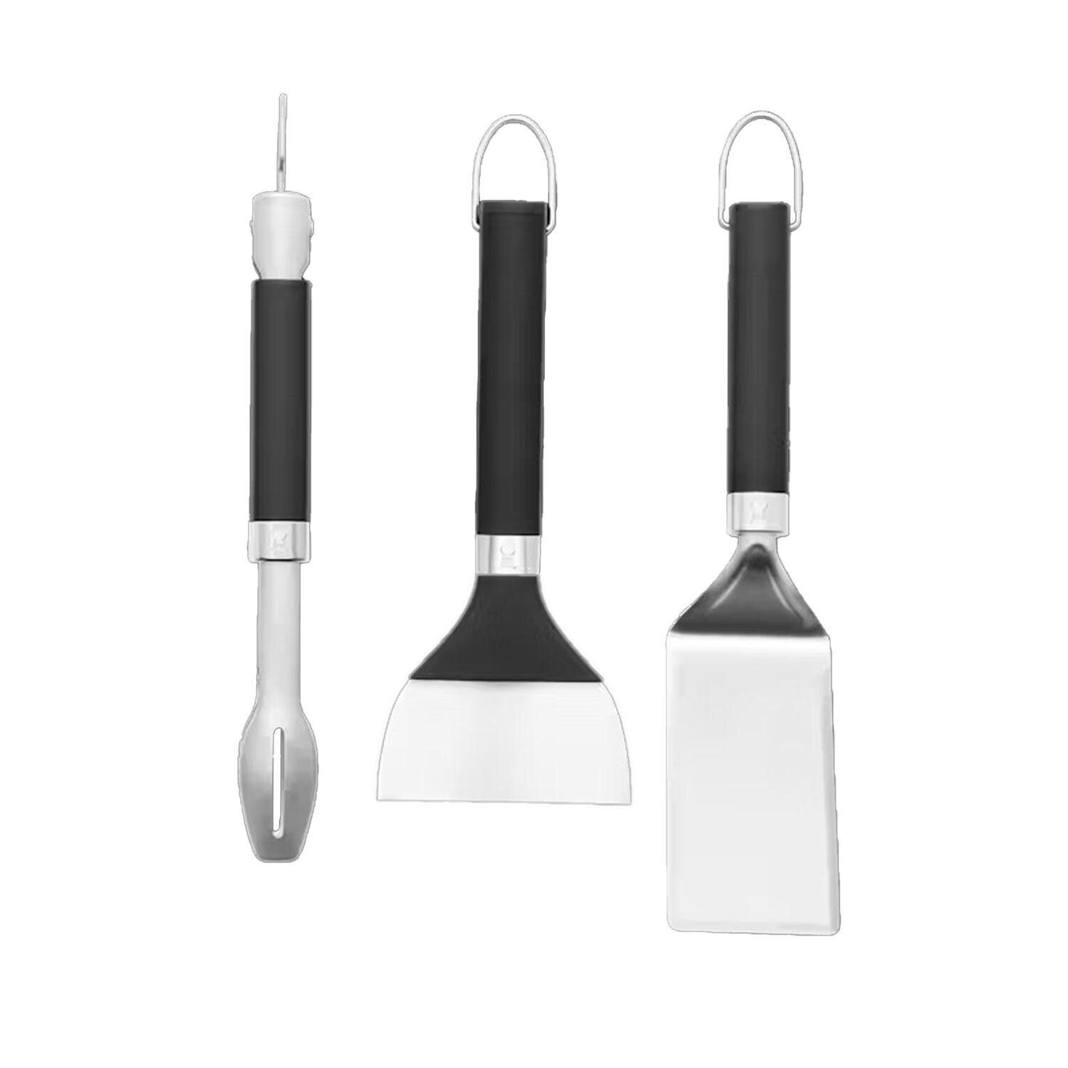 Weber 3400074 Portable Griddle Tool Set - Upward - White Background thumbnail