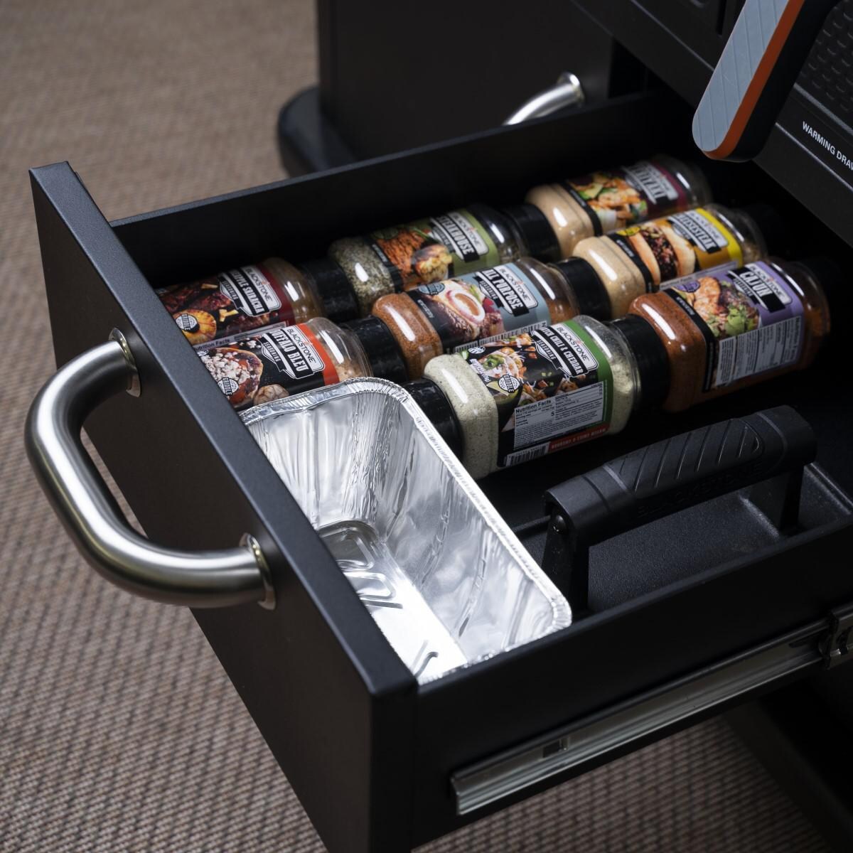 Blackstone 1923 Patio 36-Inch Griddle Cooking Station W/ Air Fryer - Storage Drawers thumbnail