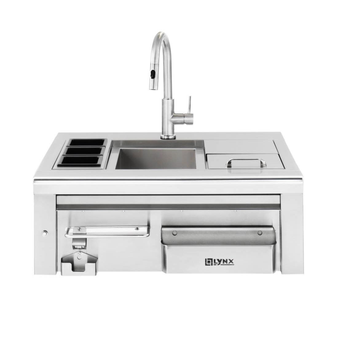 Lynx 30-Inch Built-In Cocktail Station With Sink & Ice Bin Cooler thumbnail
