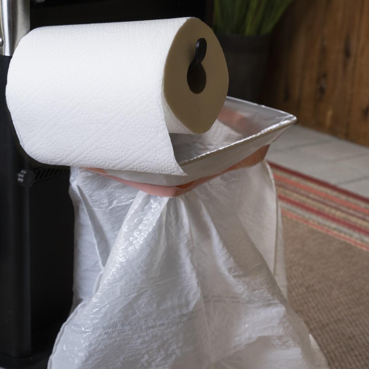 Blackstone 1923 Patio 36 Inch Griddle Cooking Station W/ Air Fryer - Cutting Board Pass-Thru Garbage Bag Holder - Detail thumbnail