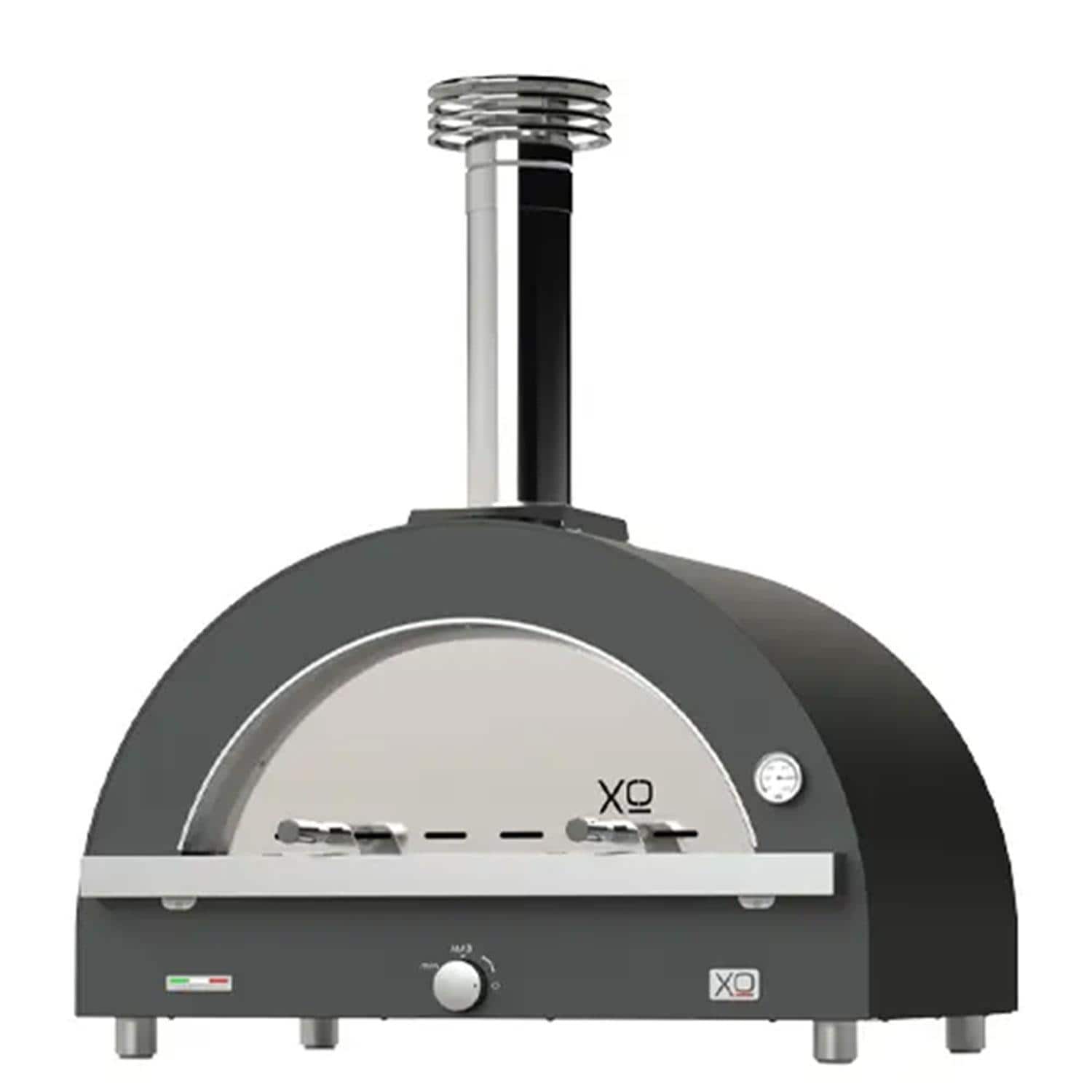 XO PIZZA4 Built-In / Countertop Hybrid Propane & Wood-Fired Pizza Oven in Carbona - XOPIZZA4HCAL