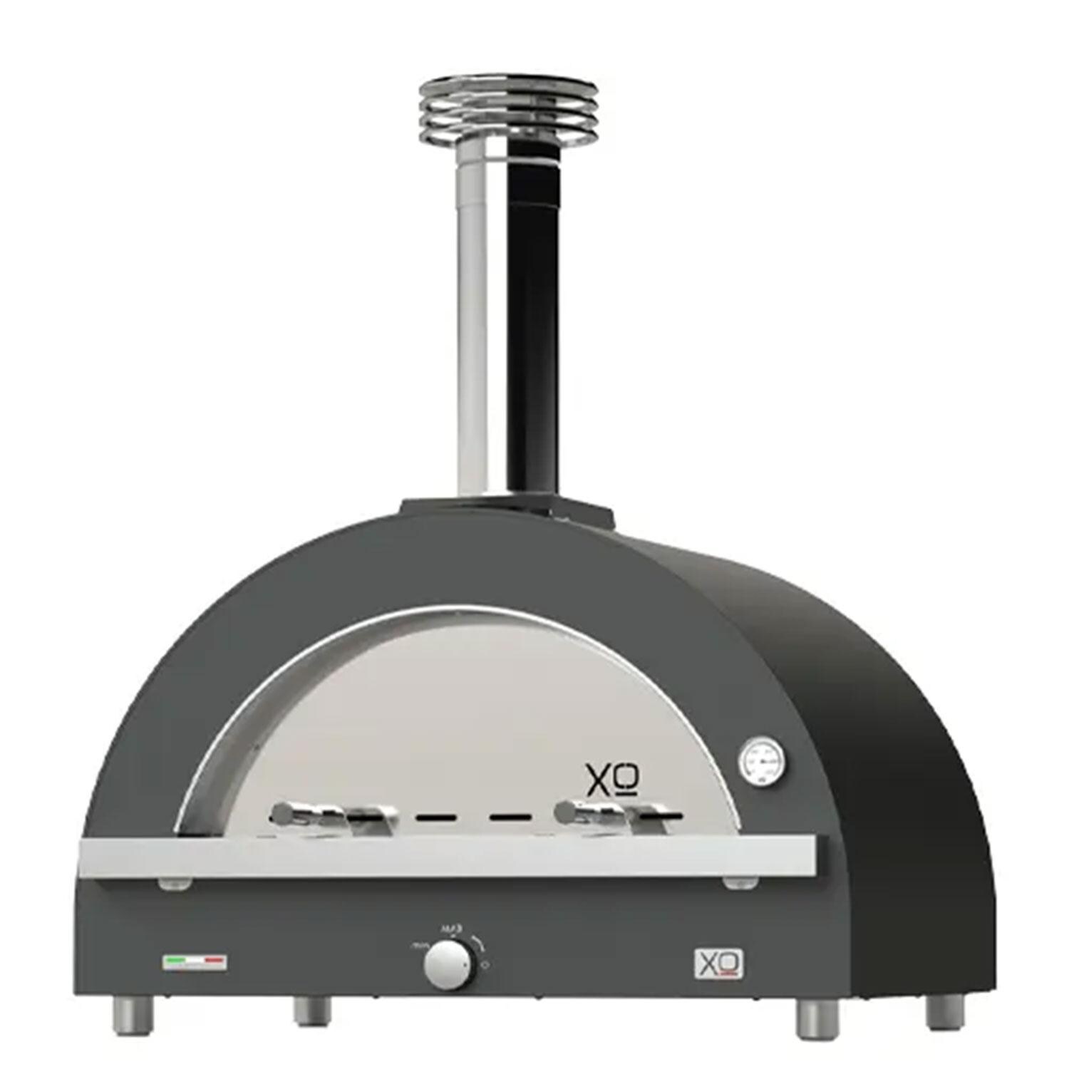 XO PIZZA4 Built-In / Countertop Hybrid Propane & Wood-Fired Pizza Oven in Carbona - XOPIZZA4HCAL