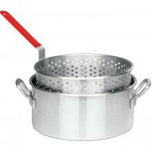 Bayou Classic Pots With Basket 10 Quart Aluminum Deep Fry Pot With Basket