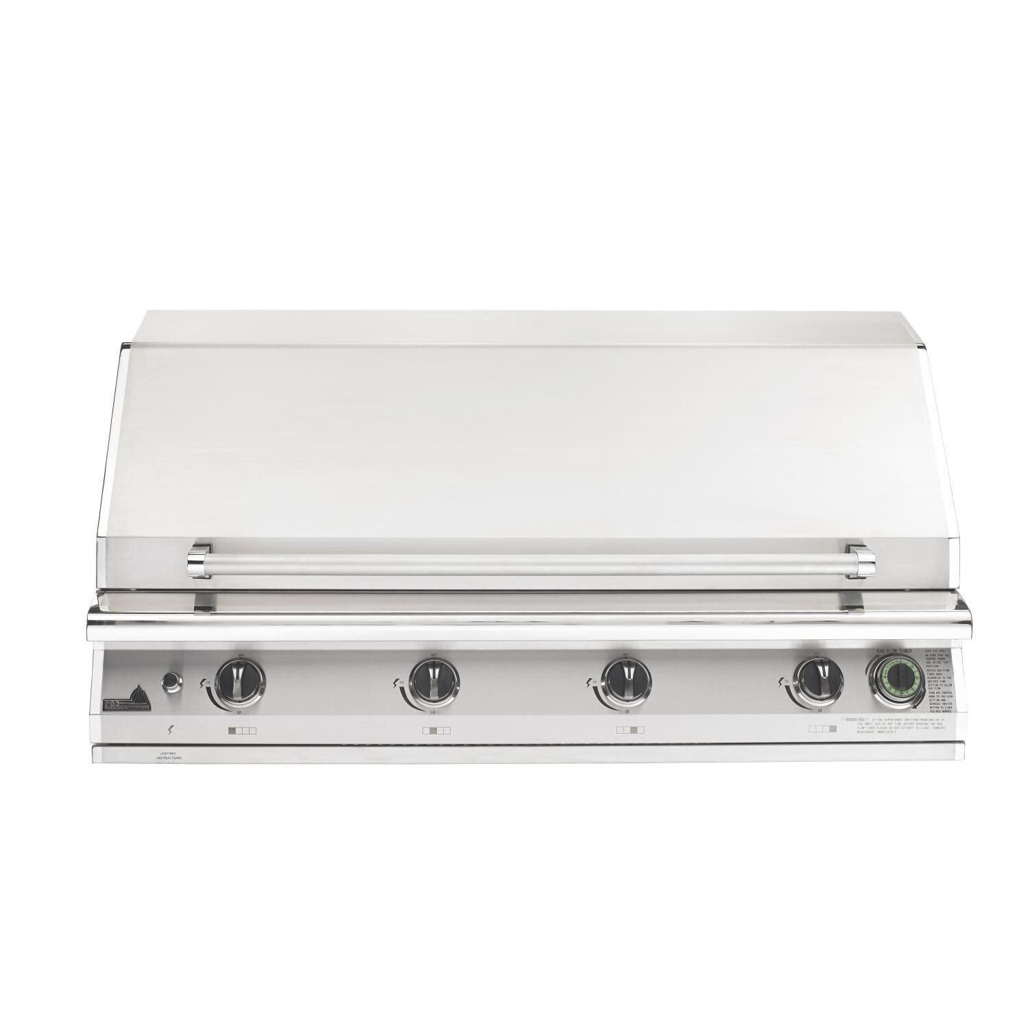PGS T-Series Commercial 51-Inch Built-In Natural Gas Grill With Timer - S48TNG