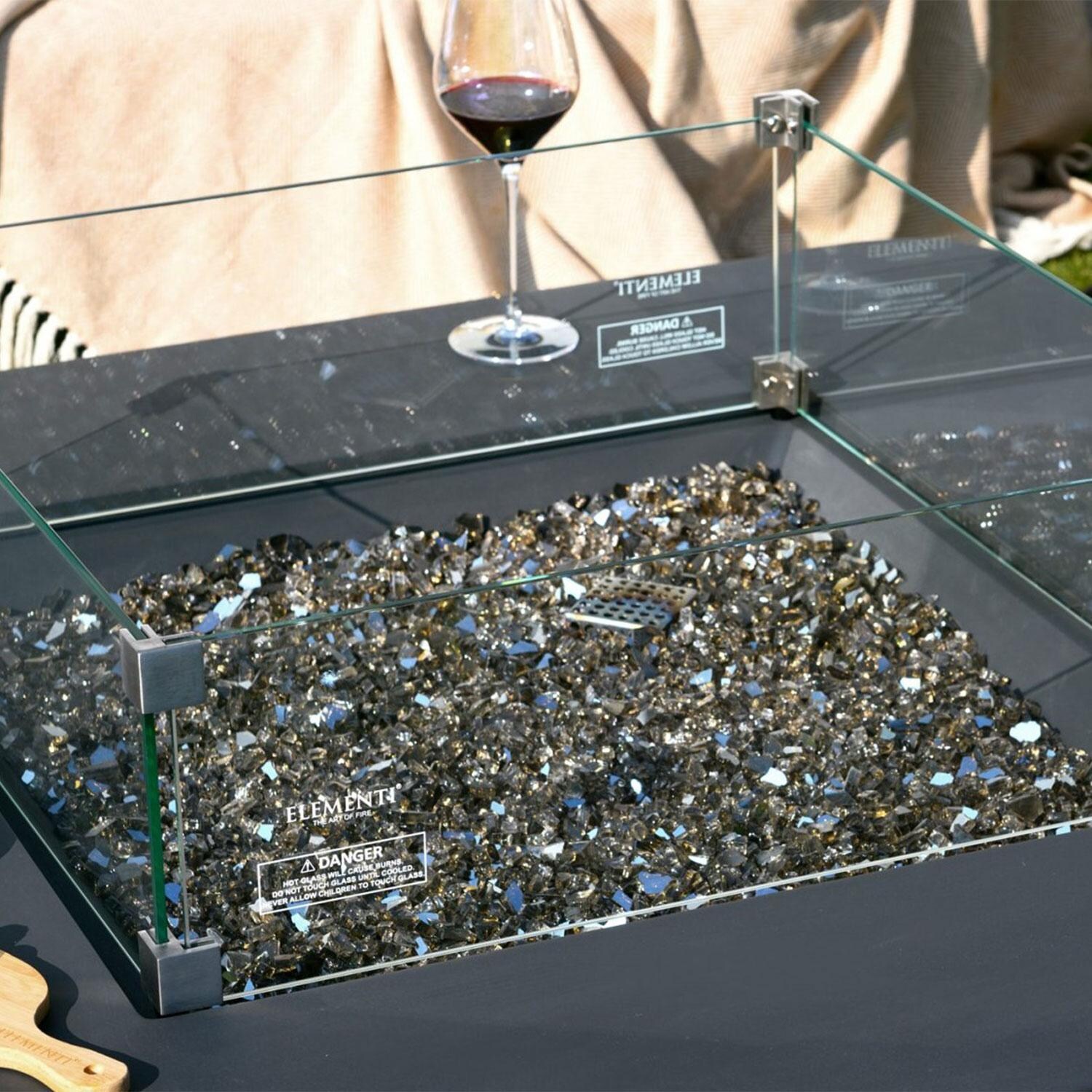 Elementi Cannes 23 1/2-in Wind Screen for OFG411/OFG413/OFG416/OFG419