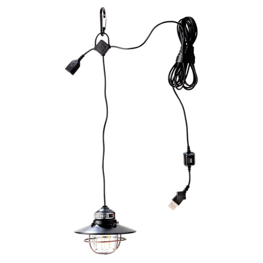 Barebones Living Edison Pendant Light - Antique Bronze - LIV-264