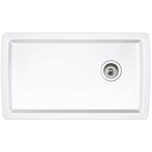 Blanco Diamond Super 32 X 19 Silgranit II Single Bowl Undermount Sink - White - 441767 image