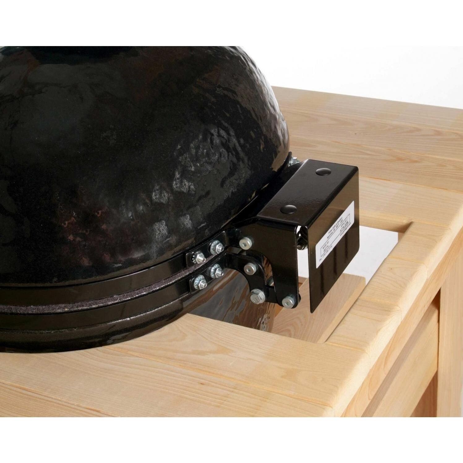 Primo Oval Jr on Teak Table Back View thumbnail