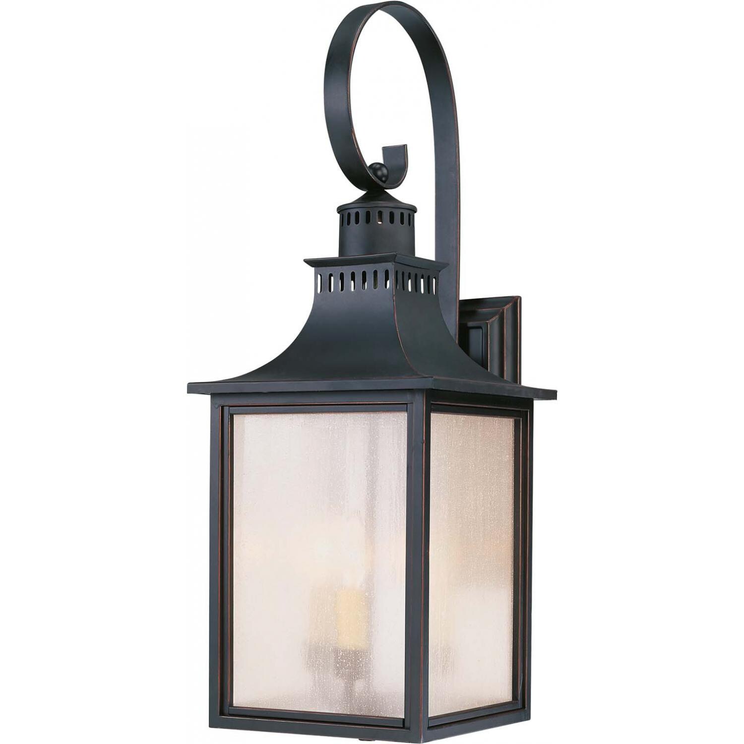 Savoy House Monte Grande Three Light 26-Inch Wall Mount Lantern - Slate - 5-259-25