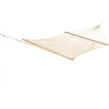 Hatteras Hammocks DC-14OT Deluxe Duracord Rope Hammock - Oatmeal image