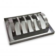 Alfa Stainless Steel Rib Rack With Tray - ACSUP-C30X40 image