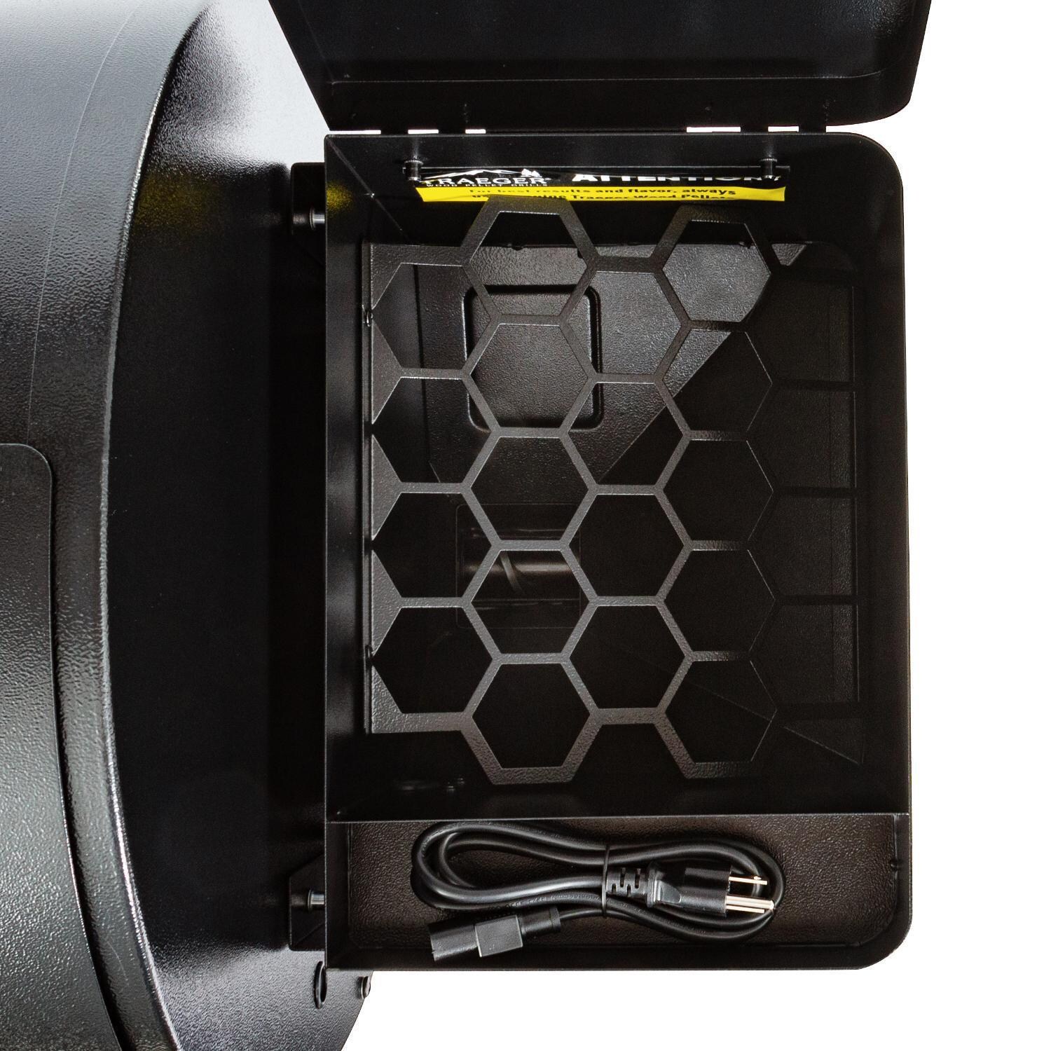 Traeger TFB65BLF Ironwood 650 Wood Pellet Grill - Hopper Interior thumbnail