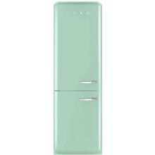 Smeg 50s Retro Style 11.7 Cu. Ft. Bottom Freezer Refrigerator - Pastel Green - Left Hinge - FAB32UPGLN image