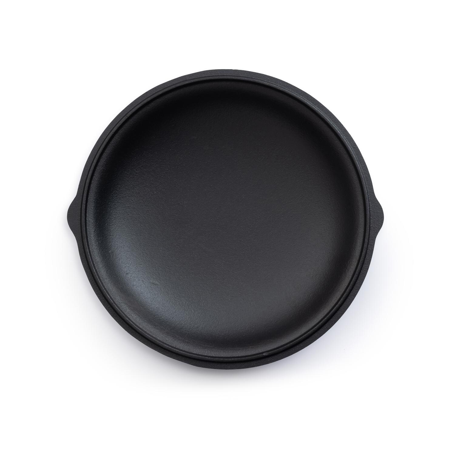 Barebones Living CKW-311 12-Inch Cast Iron Skillet Lid - Bottom View thumbnail