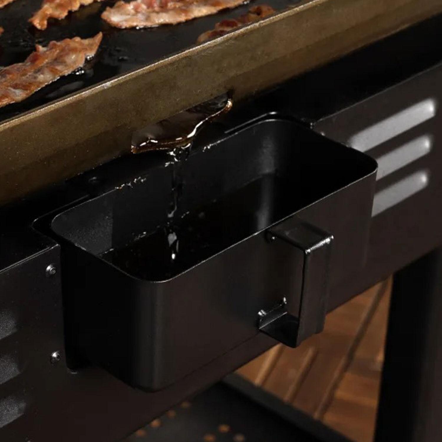 Blackstone 2322 36 Inch Griddle W/ Hood - Grease Tray - Detail thumbnail